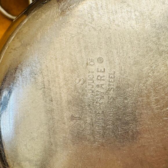 Farberware Stainless Steel 2 Piece Nesting Mixing Bowl Set Thumb Rings - Picture 5 of 9